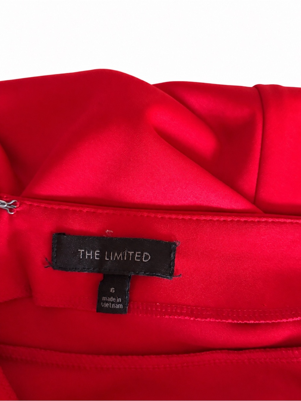 The Limited Red Pencil Skirt size 6 - Picture 4 of 4